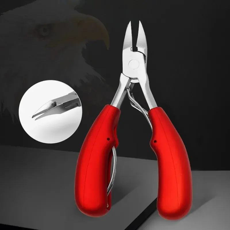 

Nail Scissors Nail Cuticle Manicure Scissors Stainless Steel Olecranon Tip Cut Dead Skin Manicure Tool Color Random Pet grooming
