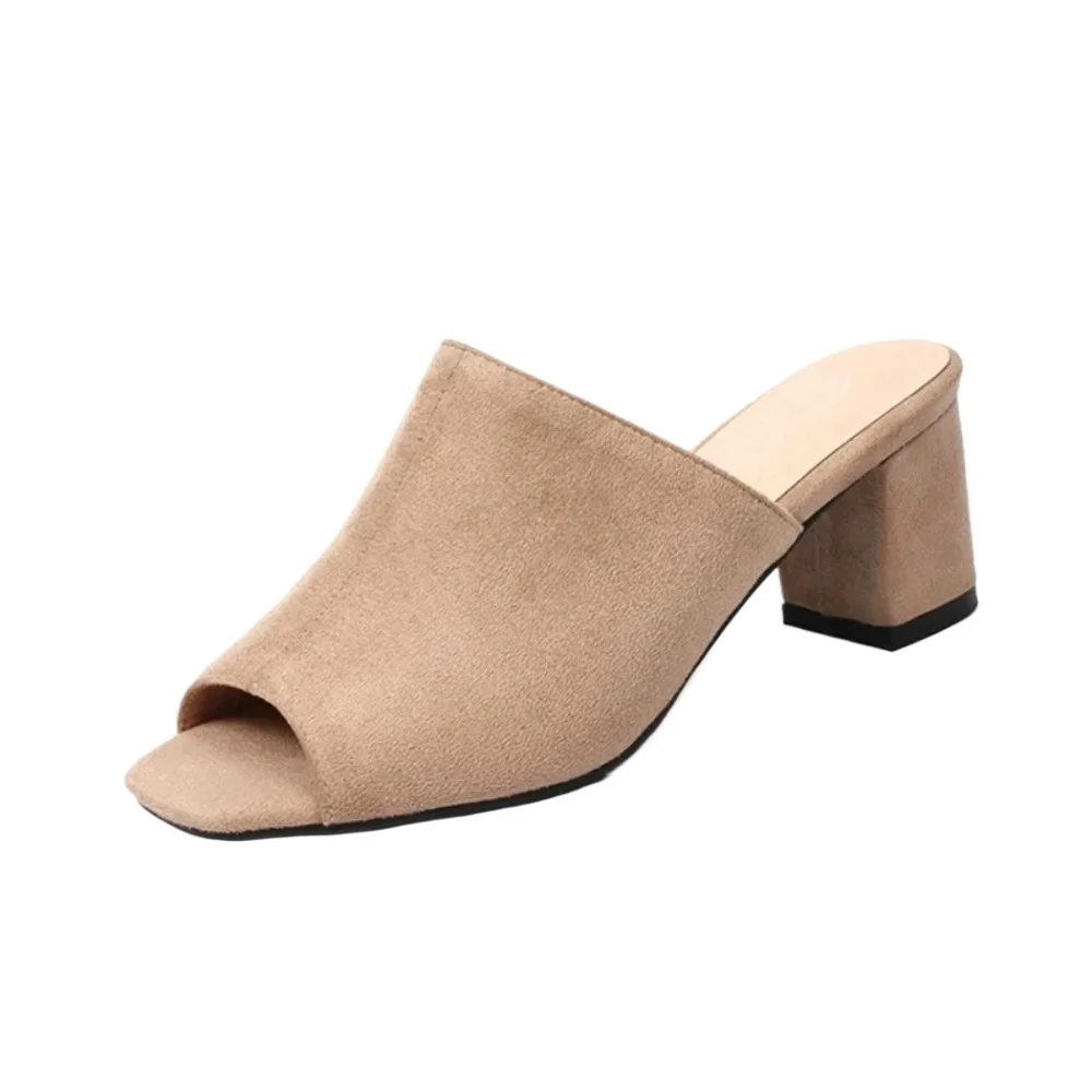 QPLYXCO New fashion Big Size 31-44 women Sandals 2019 high heels Slipper shoes woman Summer Beach Vacation zapatos mujer H-13