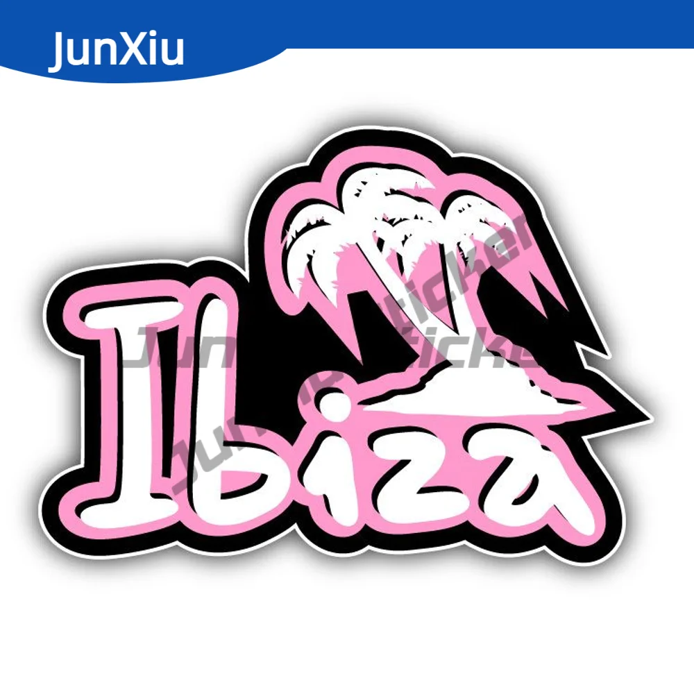 

Ibiza Island Spain Travel Sticker Car Bumper Window Phone Trunk Bicycle Waterproof Decal Styling Scratch-proof Accessories Campe