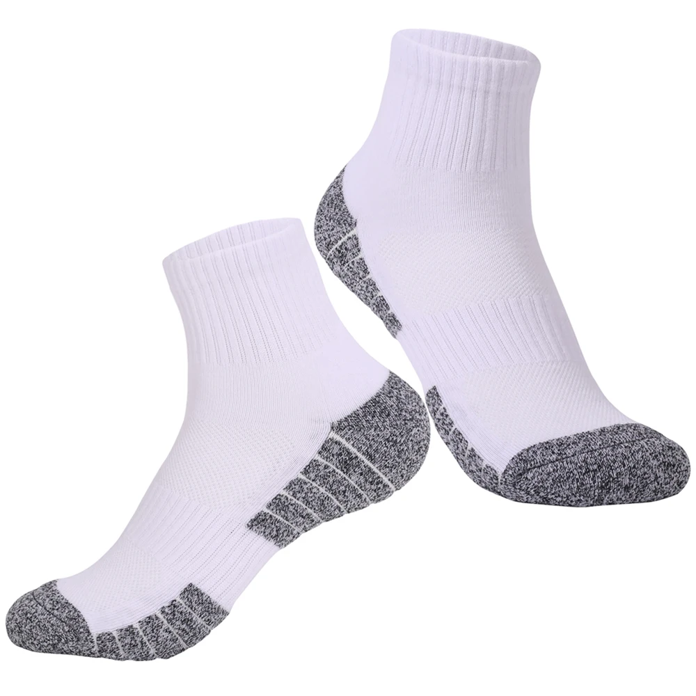 Men Socks Cotton Breathable Mid-calf Socks High Quality Thick Towel Bottom Socks Women Antislip Outdoor Sports Breathable Socks