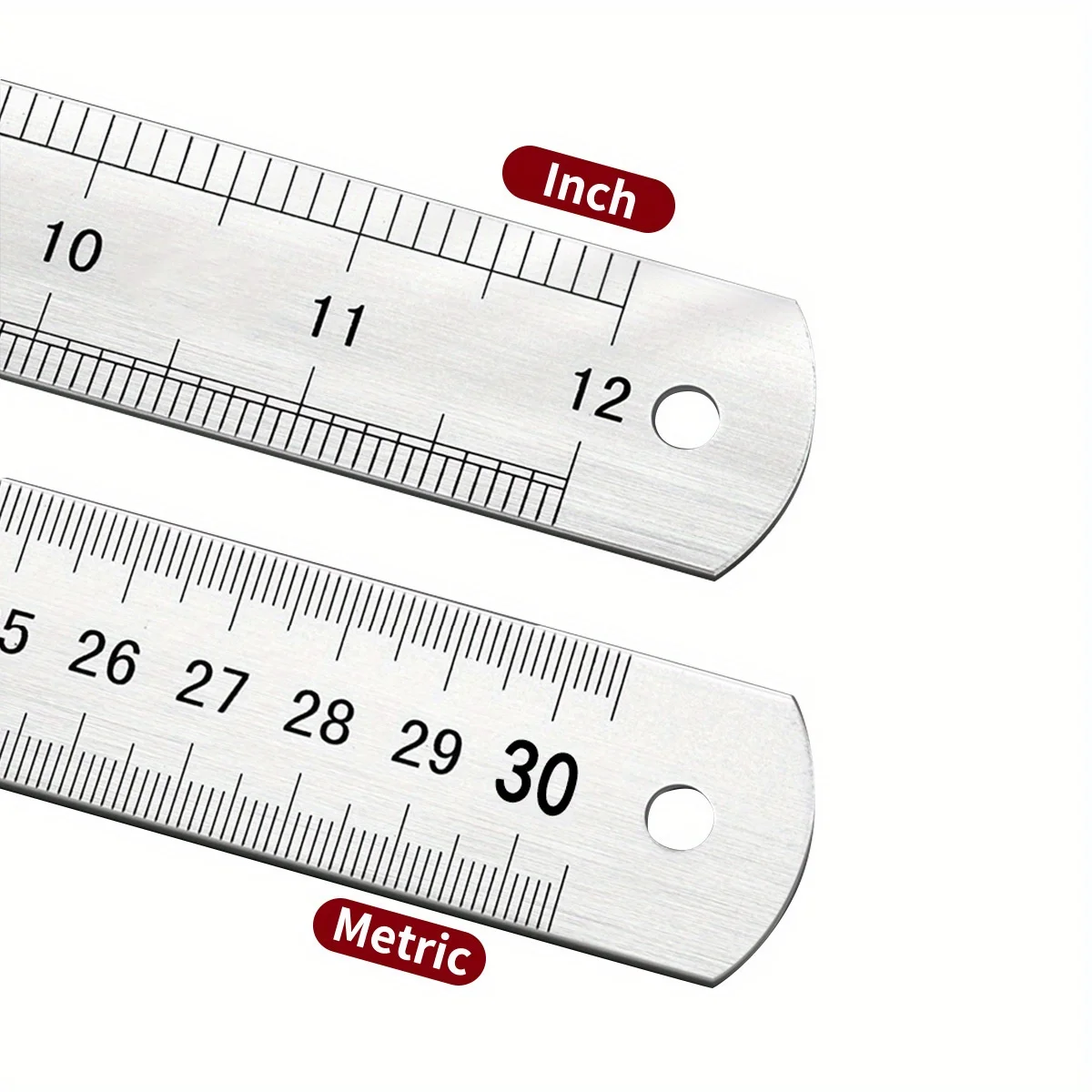 Center Finder 45/60/90 Degree Angle Scriber Line Marking Gauge, Multi-func Steel Ruler Positioning Block Layout Measuring Tools