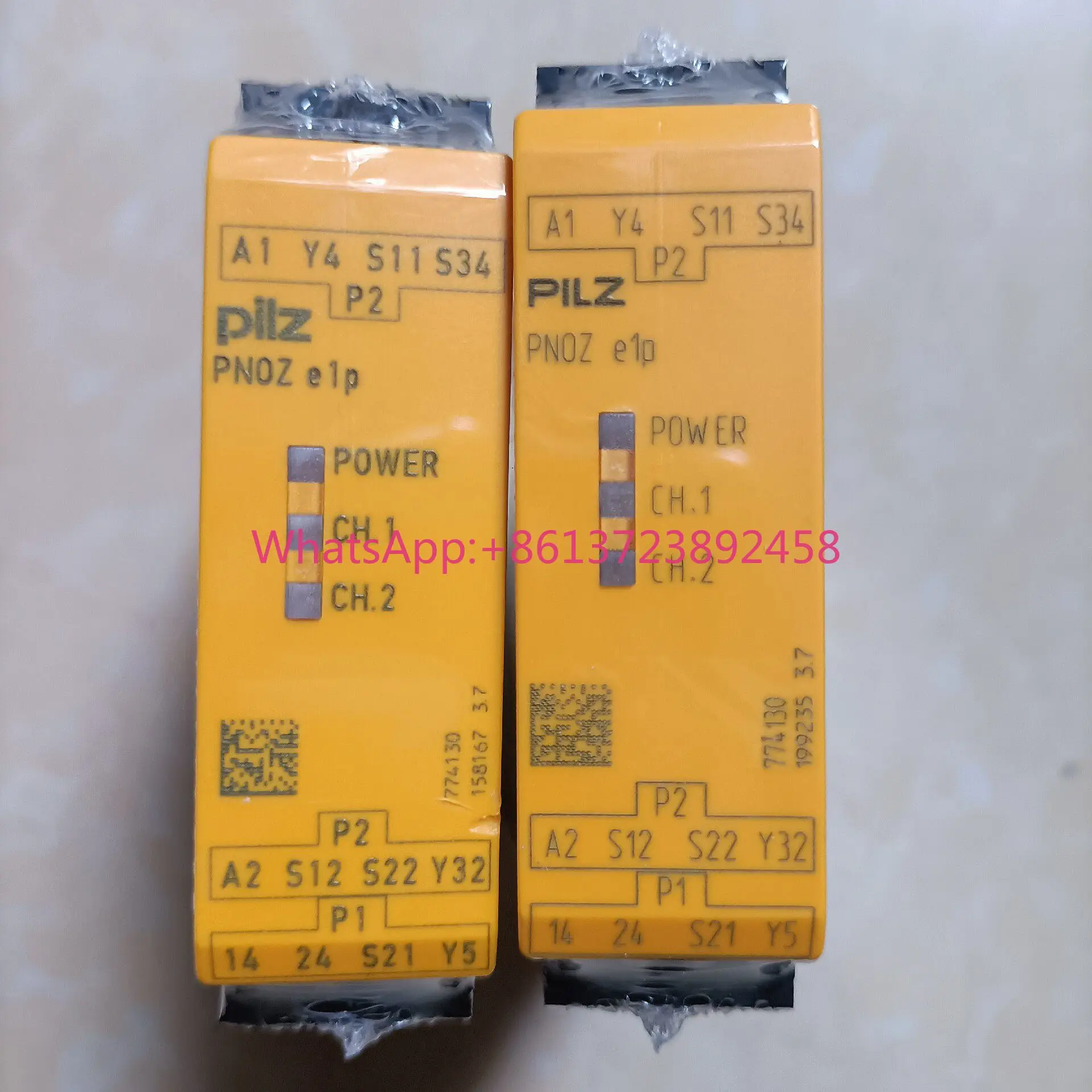New PILZ safety relay PNOZ e1p 24VD in Stock