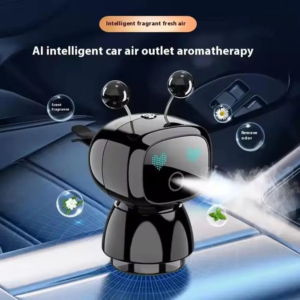 

Intelligent Robot Spray Fragrance For Car Start And Stop; Car Outlet Fragrance Spray For High-end Car Sense; Deodorant Frag L5W5