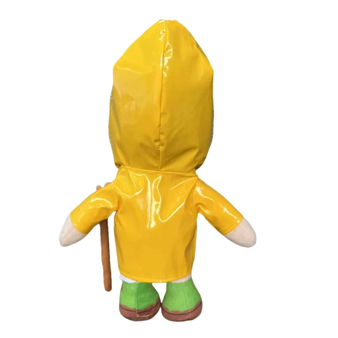 Luce vaticano mascote peregrinação menina amarelo vestido menina divertido brinquedo de pelúcia chaveiro, saco de pelúcia decoração, pingente de pelúcia, presente de aniversário