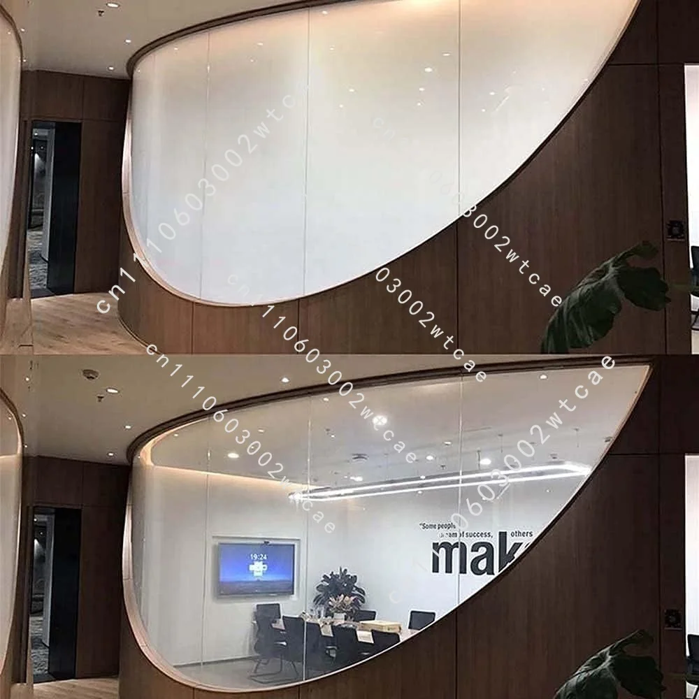 High Transparency Self-adhesive Switchable PDLC Smart Film For Glass Privacy