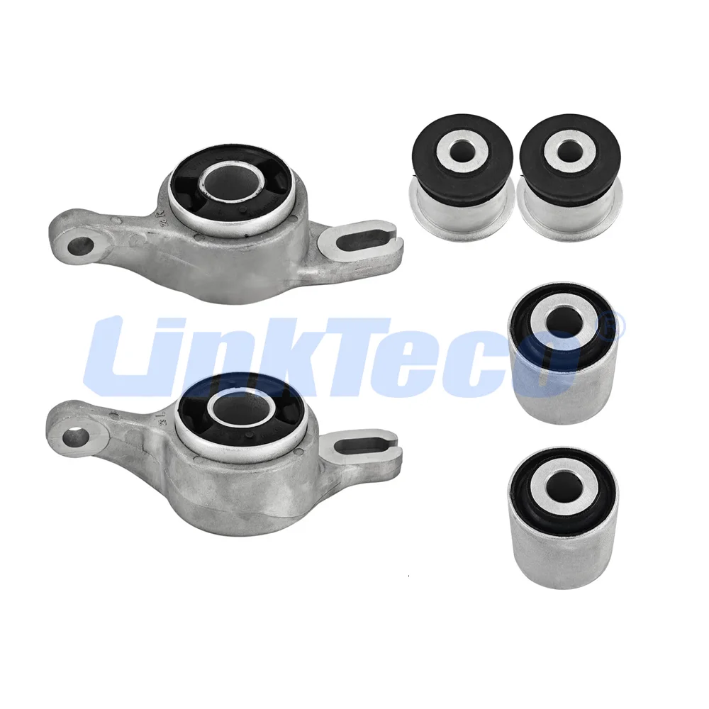 6Pcs Front Lower Control Arm Bushing For 2011-2015 3.0 3.6 5.7 6.4 L Jeep Grand Cherokee Dodge Durango Both Side 68022600AD