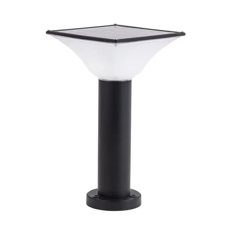 Outdoor Waterproof Solar Lamp Post Light for Fences Decks Patios Porches Passages