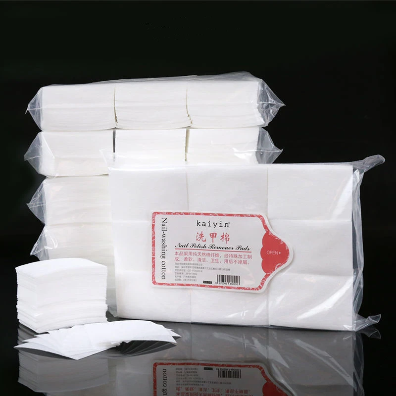 1000/600 Pz Salviette Per Unghie Professionali 100% Dischetti di Cotone Per Unghie Senza Pelucchi di Cotone Gel Polish Remover Unghie Artistiche Strumenti di Pulizia