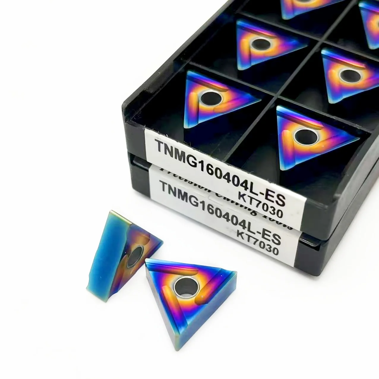 TNMG Cermet Inserts TNMG160404R TNMG160404L ES KT7030 CNC Lathe Cutting Tool Metal Ceramics For Precision Machining TNMG160408R