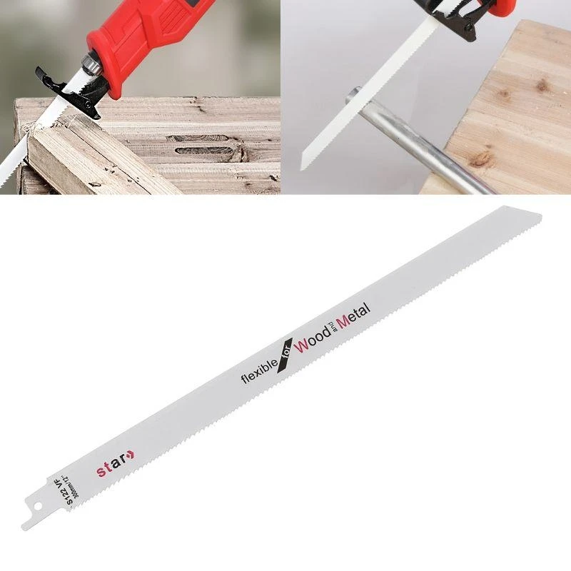 Lưỡi cưa chuyển động tịnh tiến bằng thép carbon cao S122VF 300mm 12" Linh hoạt hiệu quả cho chất lượng cao