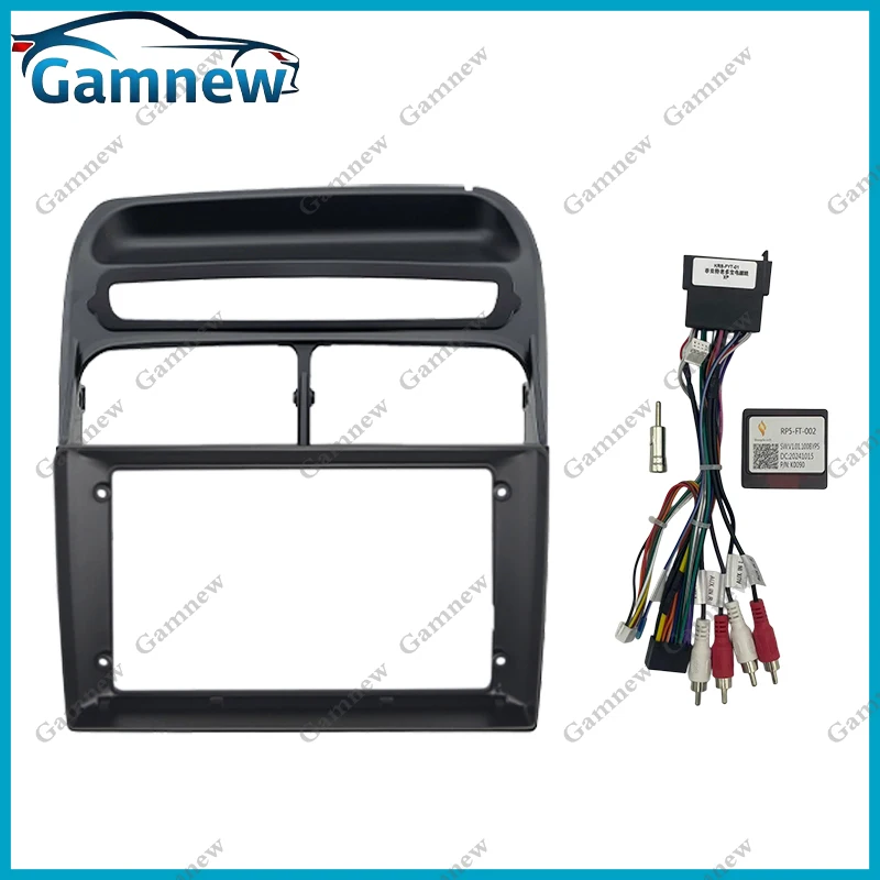 9 Inch Car Frame Fascia Adapter Canbus Box Decode Android Radio Dash Fitting Panel Kitr For Fiat Linea 2006-2018