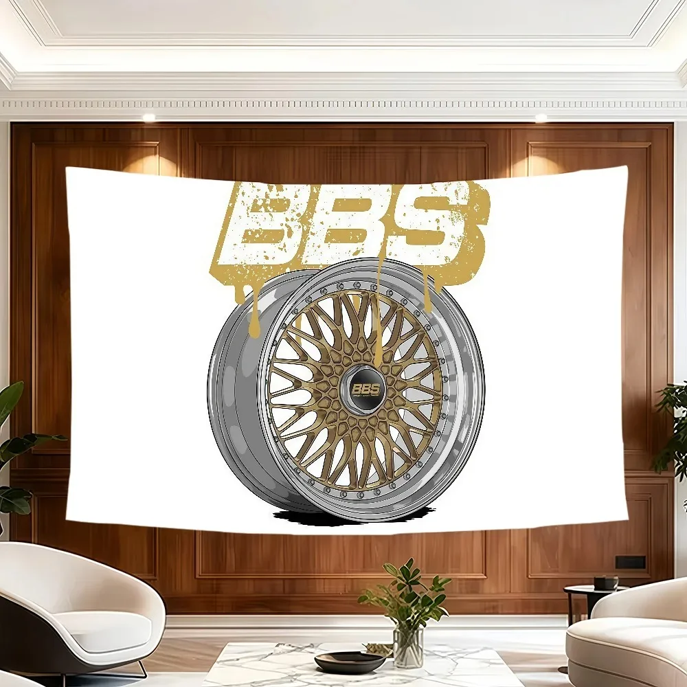 Cool B-BBS-S flag Decorative Banners Suitable For Outdoor Camping Family Parties And Garden Walls Gift