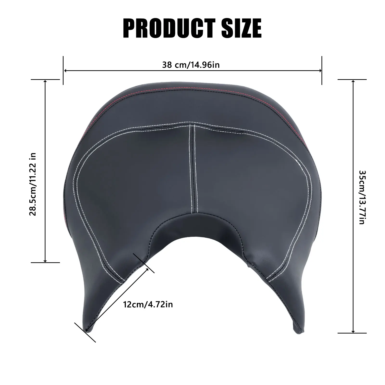 For Can-Am Ryker 600 Ryker 900 2019-2023 Motorcycle Black Driver Comfort Seat 219400795 Accessories