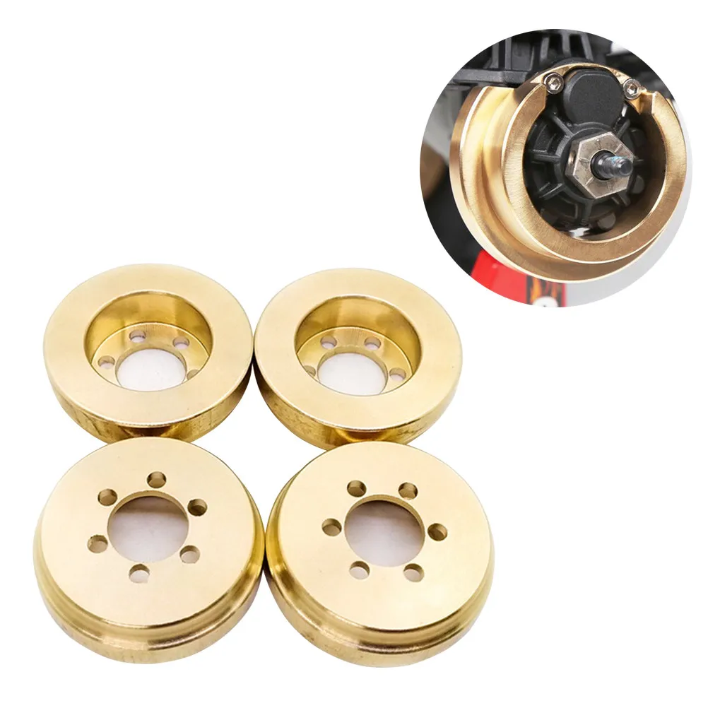 

4 шт. прочных медных противовесов для колесных дисков, высококачественная работа, для радиоуправляемых машин 1:10, гусеничных моделей, балансировочные колесные ступицы, противовесы для радиоуправляемых машин