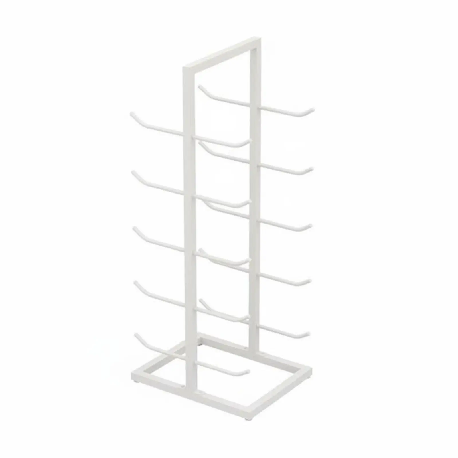 Fitness Equipment Holder Space Efficient Multi Tier Storage Rack for Gym Mats and Fitness Equipment view 2