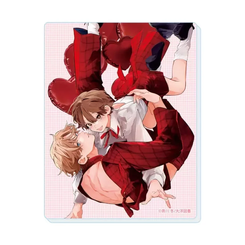 Kagetora Haruta Acrylic Figure Stand BL Anime Konya Bed De Matteiro Cartoon Keychain Peripheral Desk Decor Plate Gifts