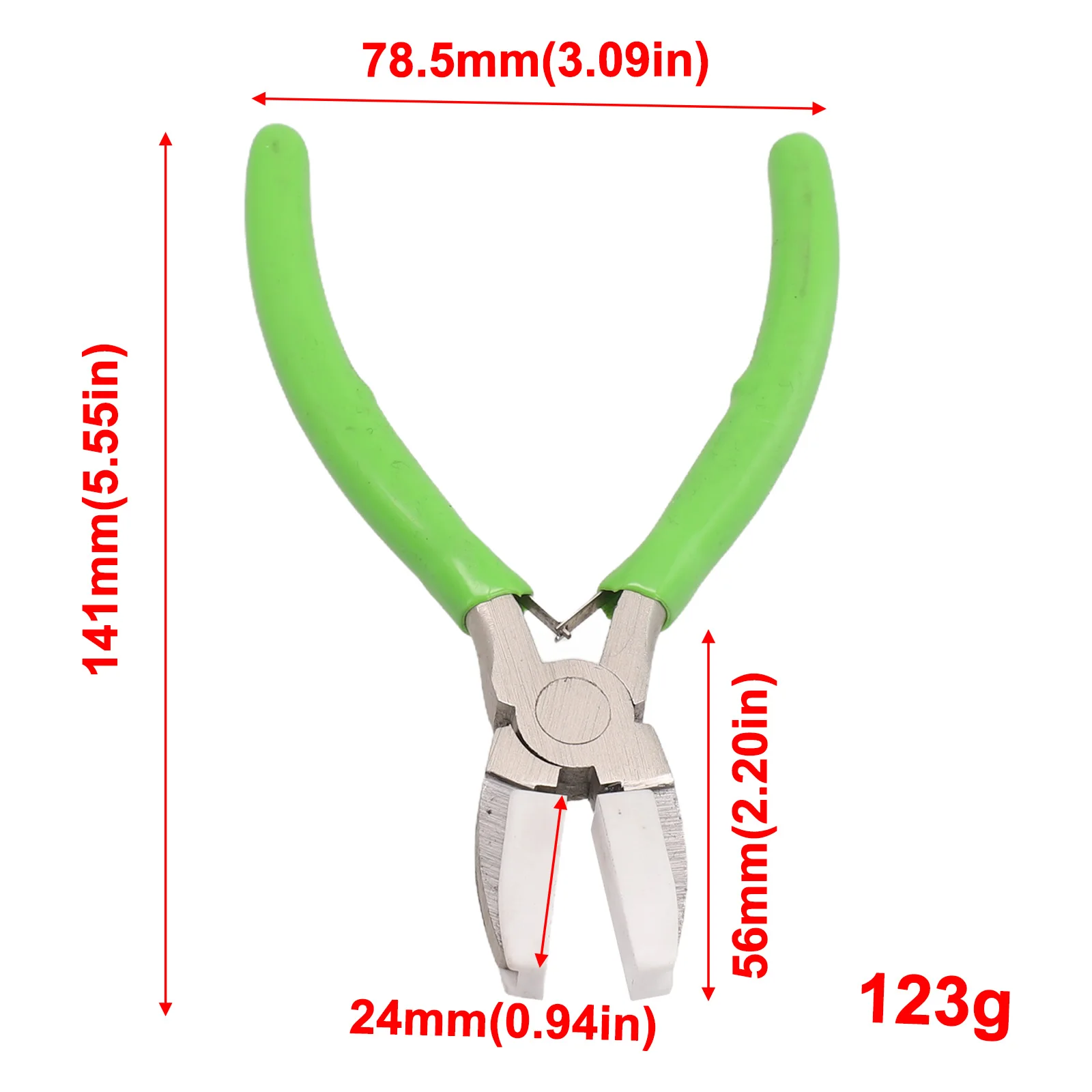 Approx Cm Plastic Nose Pliers Jewelry Making And Repair Ergonomic Design Flat Plastic Nose Pliers Nylon Pliers