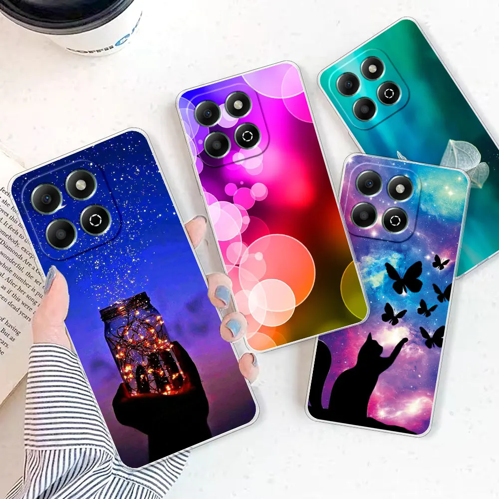 For ZTE Blade A35 Case Back Cover For ZTE Blade A55 Shockproof Bumper Clear Soft Silicone TPPhone Case for ZTE A35 a55 Coque