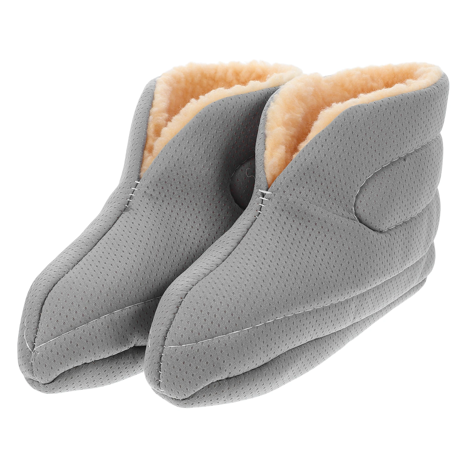 

Men Winter Snow Boots Waterproof Insulated Oxford Cloth Hiking Fishing Outdoor Shoes Cozy Lined Interior Warm Cold Weather