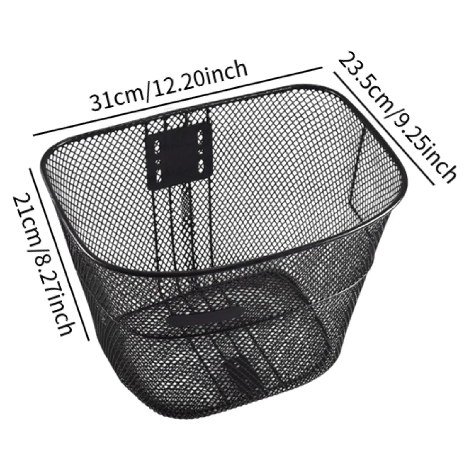 سلة أمامية للدراجة عالمية 20/22/24/26 بوصة سلة دراجة سلكية معدنية للدراجات الجبلية الخارجية دراجة قابلة للطي للتسوق