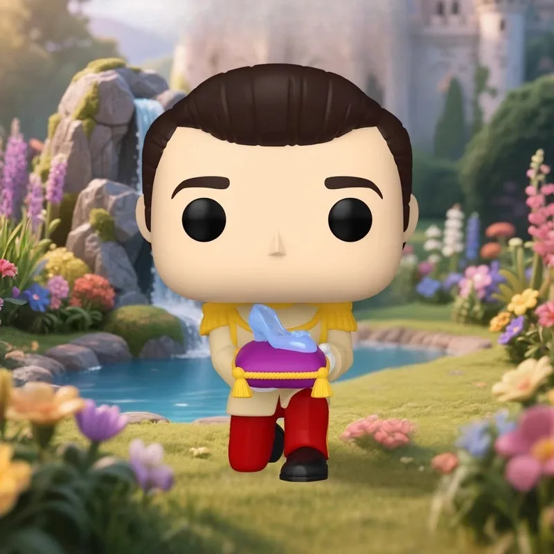 

FUNKO POP Disney Cinderella 75th Anniversary Prince Anime Action Desktop Decoration Ornament Model Toys Collectible Model