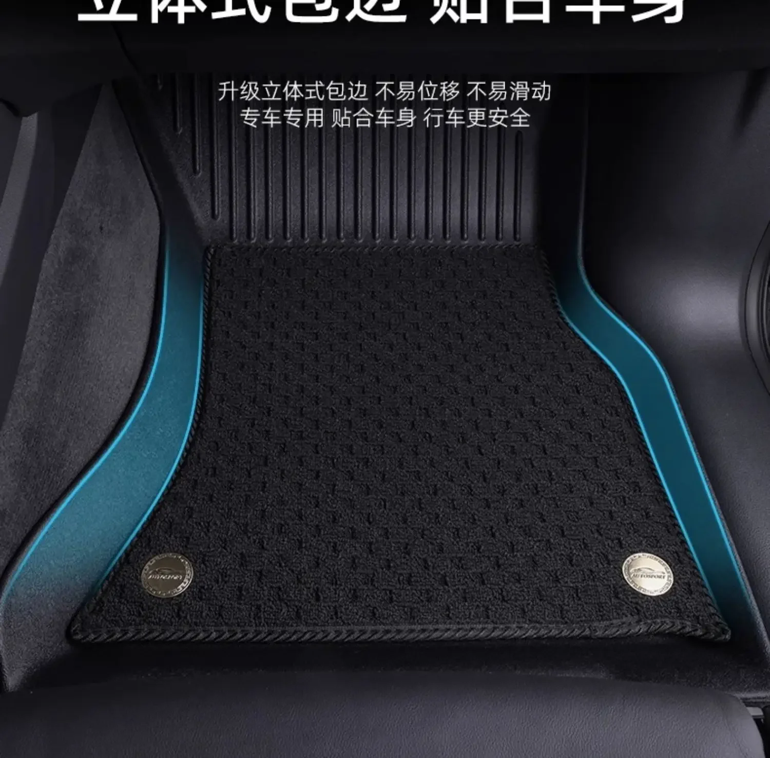 Car Floor Mat for Mercedes Benz GL GLS Class 320 350 400 450 500 550 X164 X166 2006-2025 TPE 3D TPECar Foot Mat Waterproo view 5