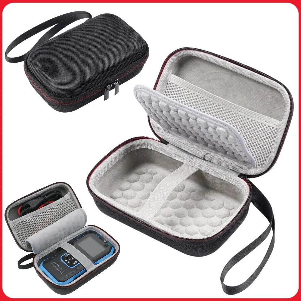 Compact Storage Bag for HRM-10 Voltage Internal Resistance Tester Protective Travel Bags Scratch-Resistant
