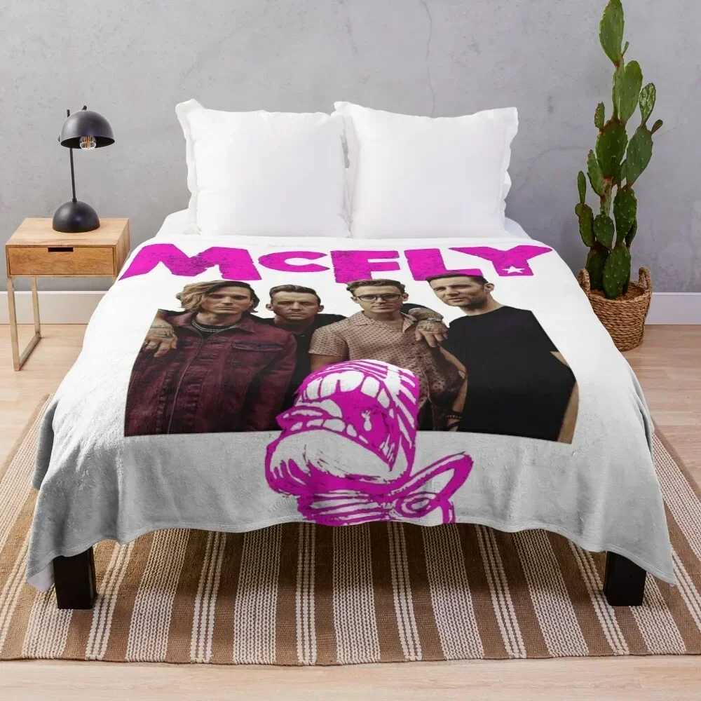 

McFly 2019 Throw Blanket Soft Warm Blanket Gift for Grandparents