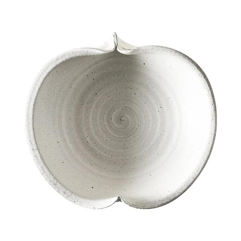 LTT Handmade Ceramic Soup Bowl Creative Household Breakfast Porridge Bowl Sweet Bowl