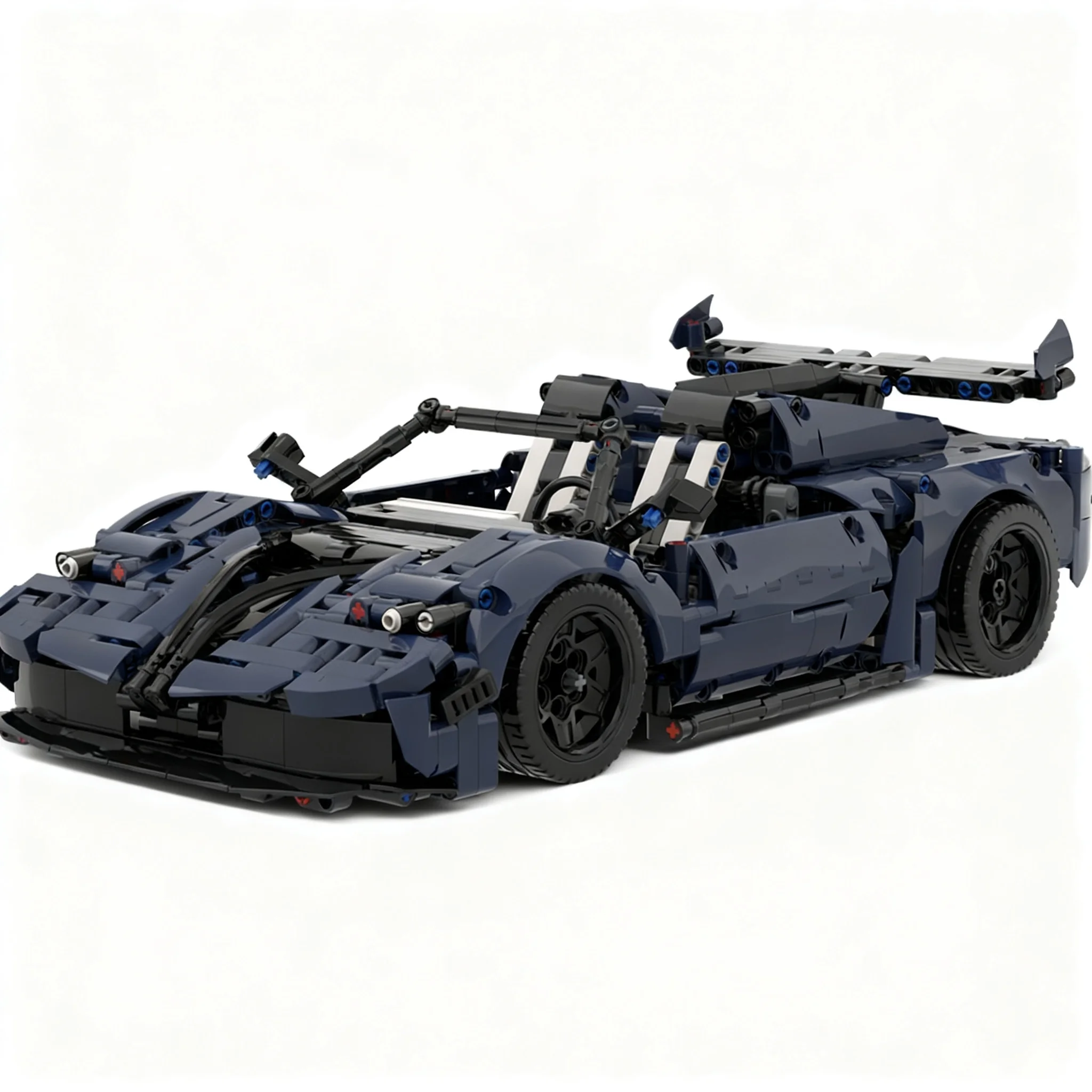 1217pcs MOC Paganines Zondas Roadster Kunlun Technical Model Building Blocks Christmas Gift Architecture Toys 3D Art Birthday