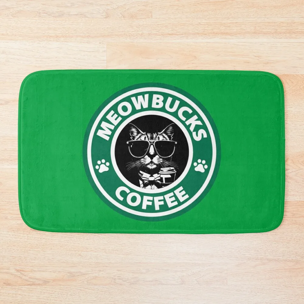 

MeowBucks Coffee Bath Mat Floors For Bathroom Bathroom Deco Mat