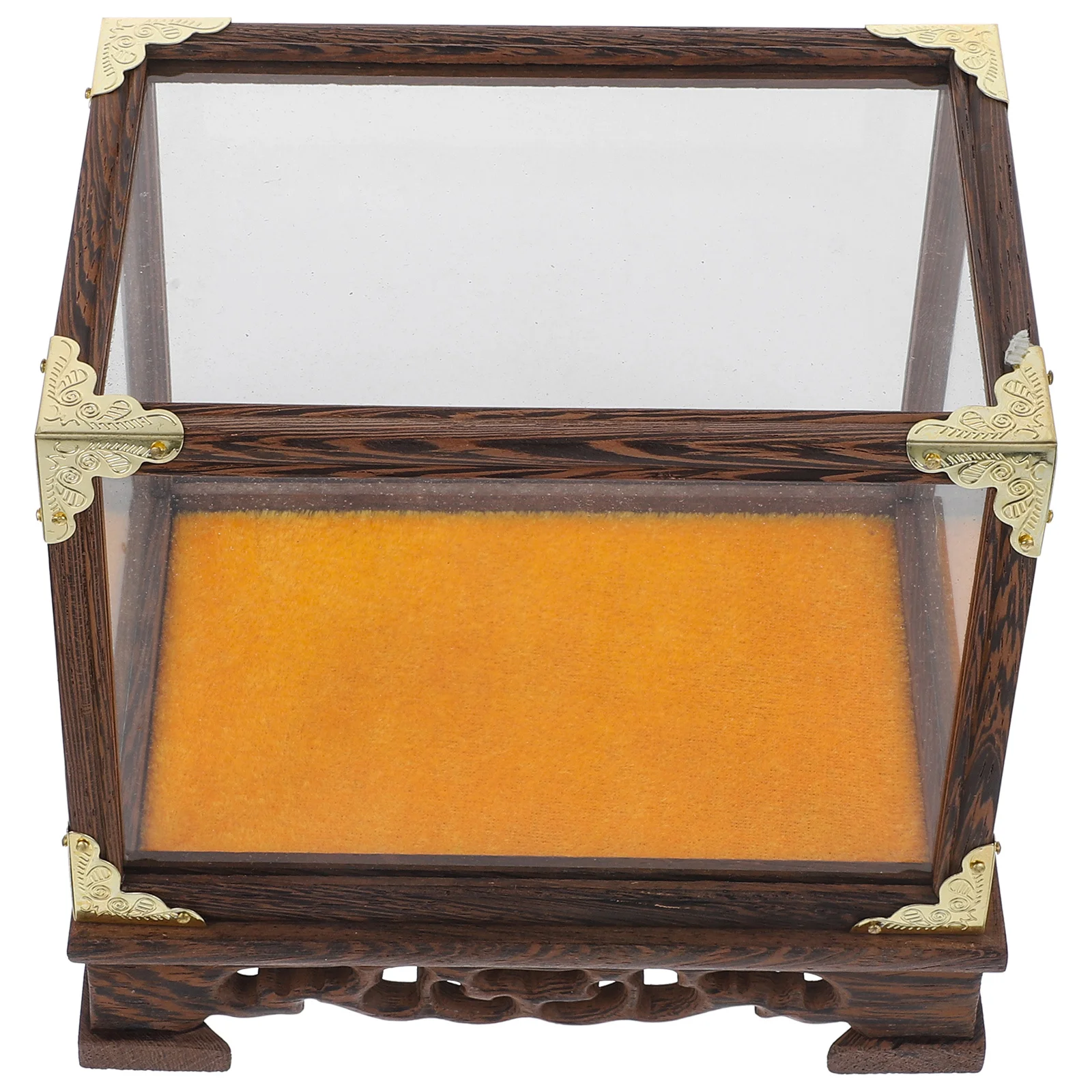 

Buddha Statue Showing Case Transparent Display Box For Home Vase Storage Multi-Function Desktop Display Accessory