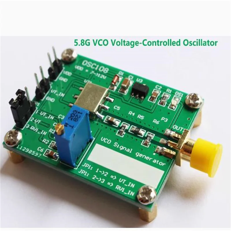 

RF микроволновый VCO генератор напряжения 5,8 Г