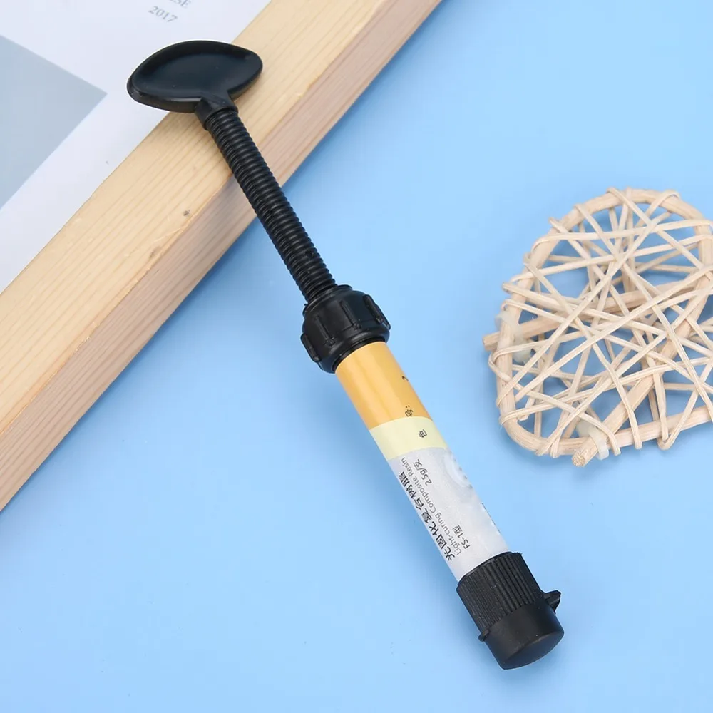 Nanometer Solid Light Curing Composite Resin Etch Gel Adhesive Bonding Dental Syringe Resin Syringe Delivery Flowing