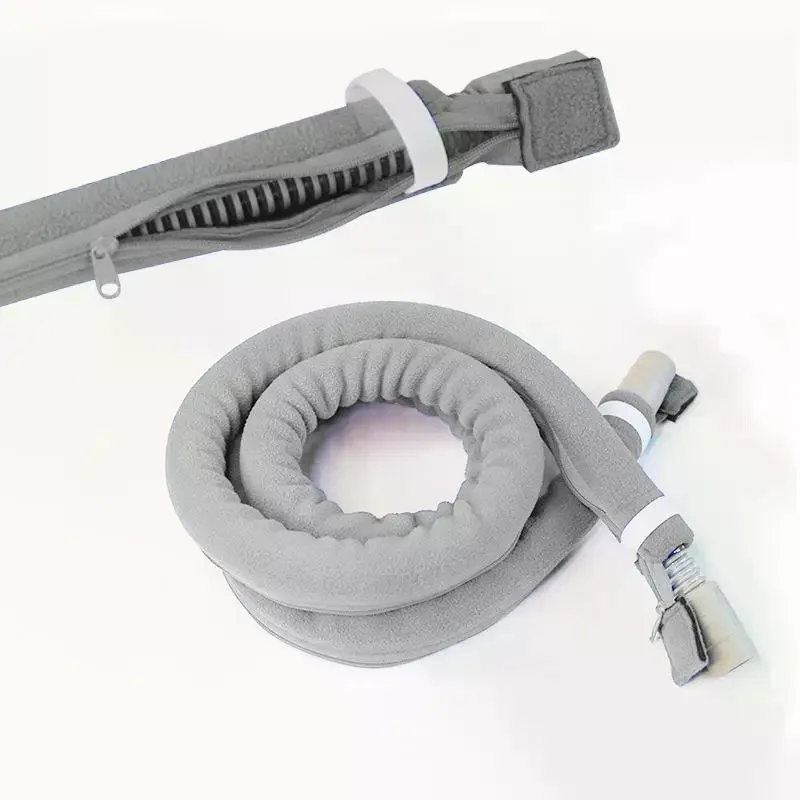1.8m Soft & Washable CPAP Hose Tube Cover CPAP Hoses Zippered Tubing Wrap Pipe Protector Accessory Prevent Noise Condensation