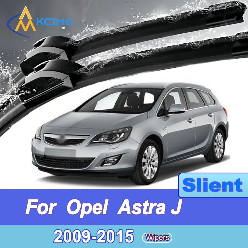 

2 Pack Silent Beam Wiper Blades For Opel Astra J P09 2009-2015 Noiseless All-Weather Design Windshield Rain Brush Accessories