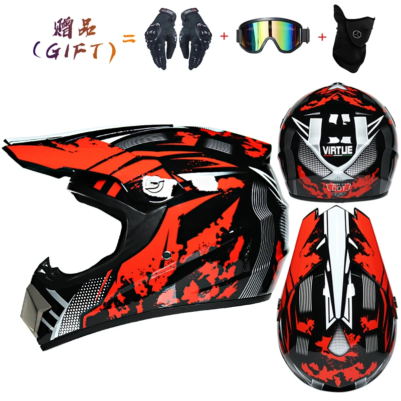 

Motorcross Helmet And Safety Full Face Downhill Engine For Bike Cafe Racer Enduro Helmets Riding Motorcycle Off-Road Capacete