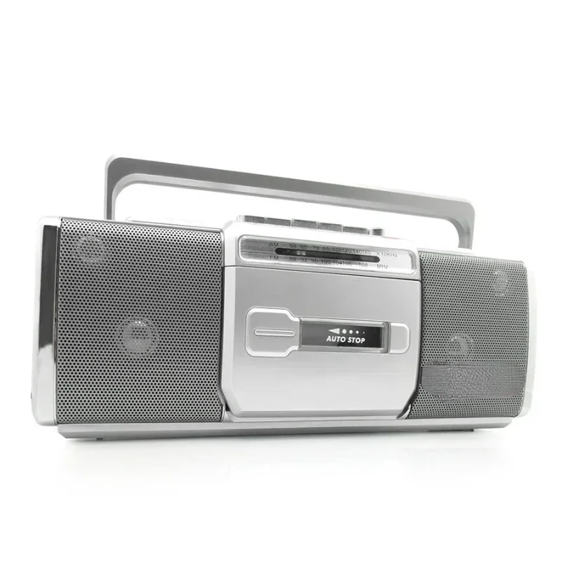 

Small New Portable Recorder FM AM Radio Tape Player USB U Disk Media High Power MP3 Teaching Leaning Multifunction Speaker Machi