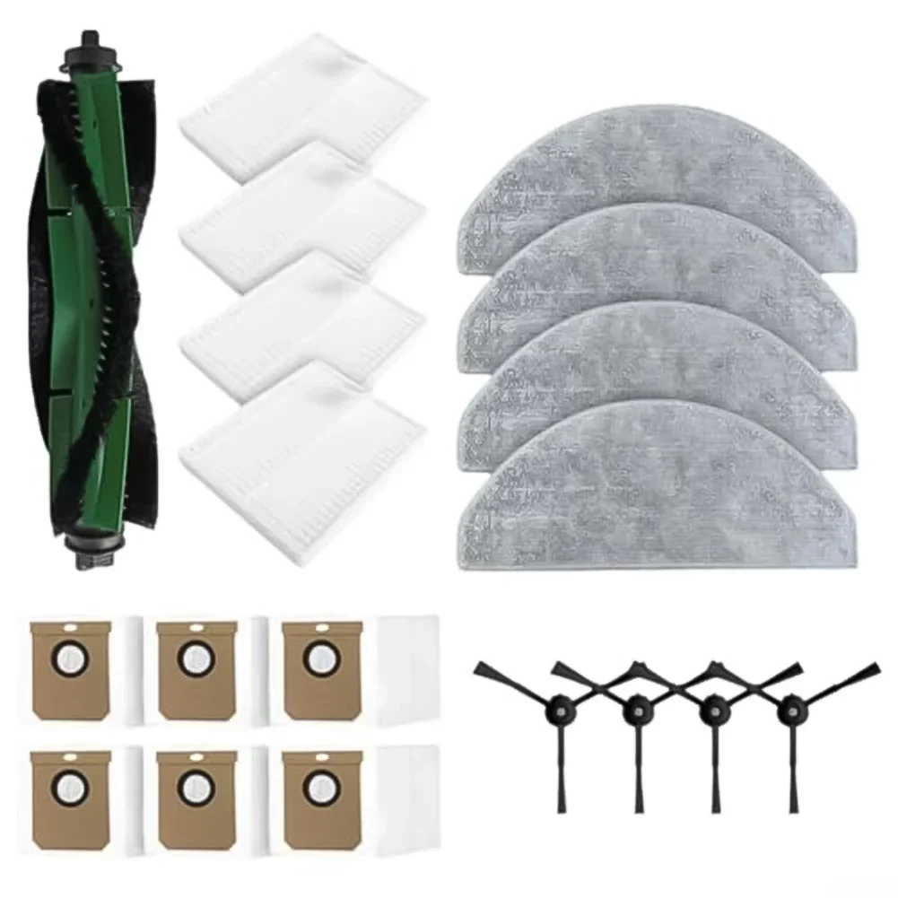 Accessoires pour aspirateur robot, accessoire de nettoyage pour filtre robot, tampon de nettoyage, kit de pièces de rechange, élimination des taches tenaces