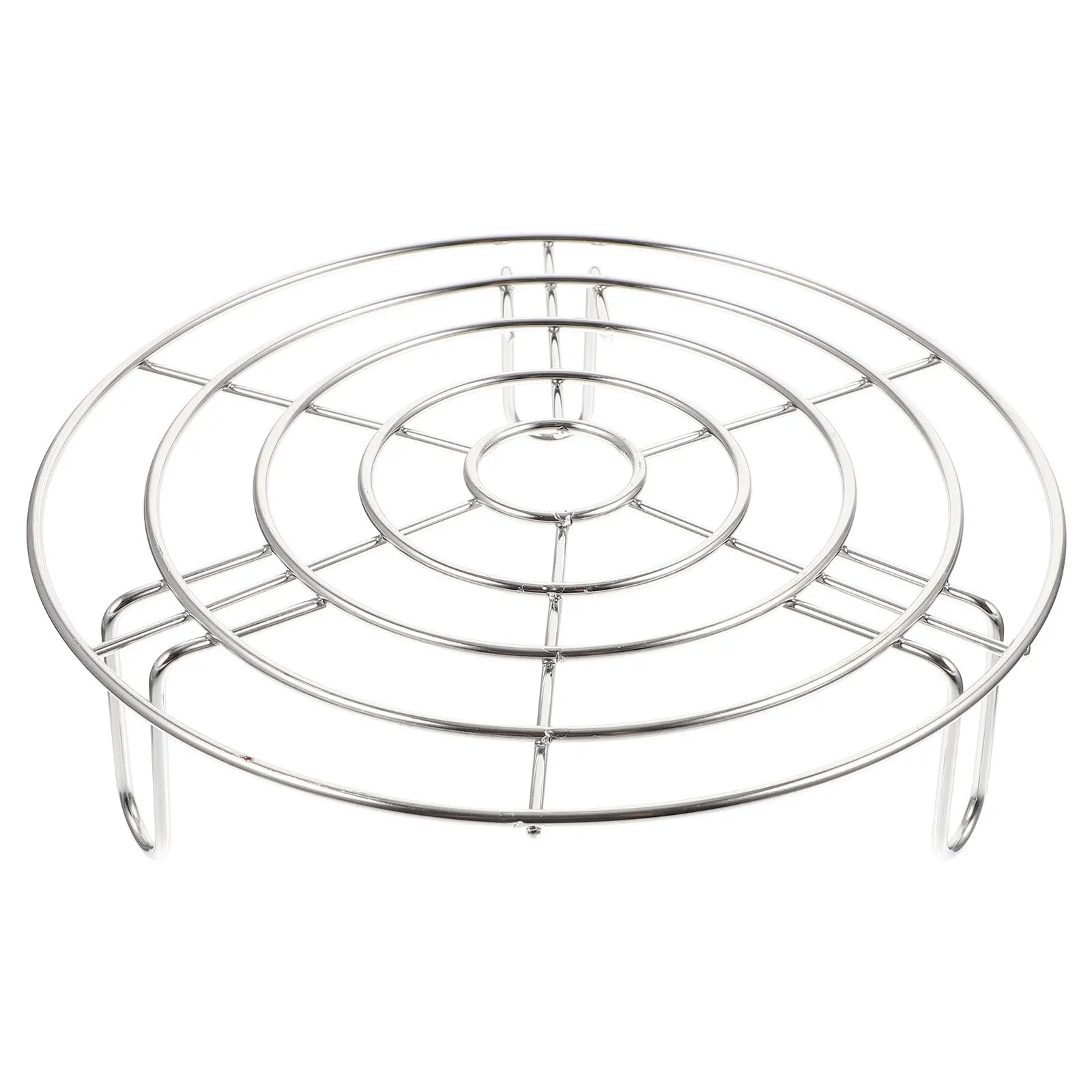 رف تبخير من الفولاذ المقاوم للصدأ لخضروات الأسماك والبيض، أدوات مطبخ متعددة الوظائف، مقاومة للحرارة، تخييم منزلي #3