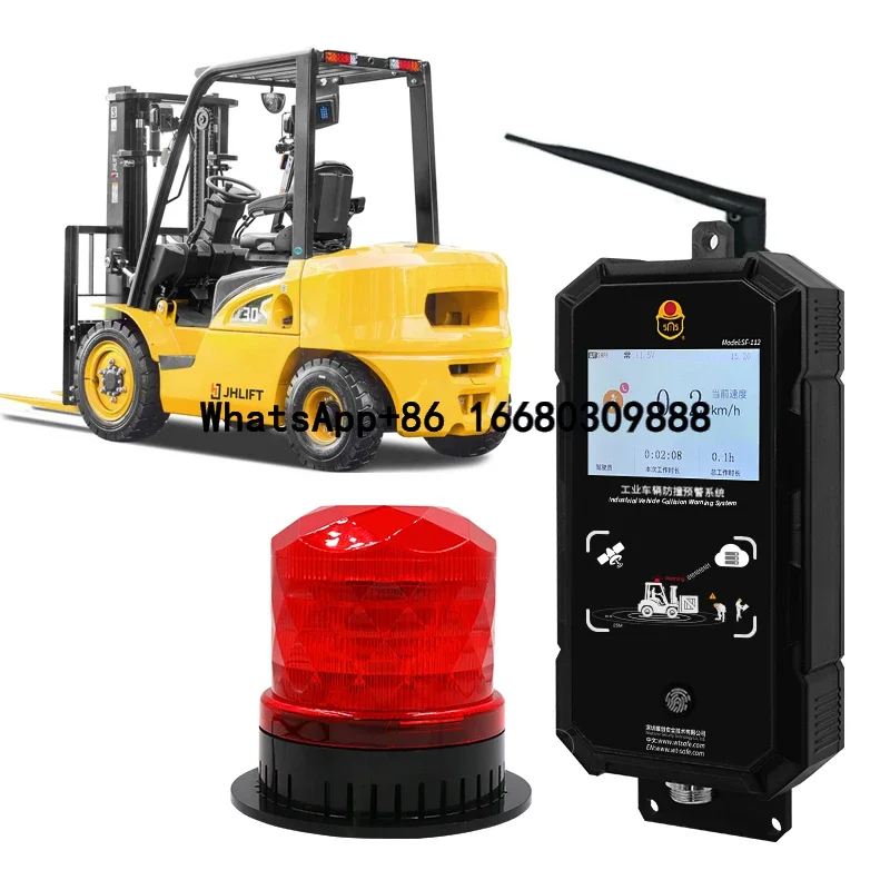 Warehouse Forklift Pedestrian Safety Alarm System Anti Collision Sensor for Forklift