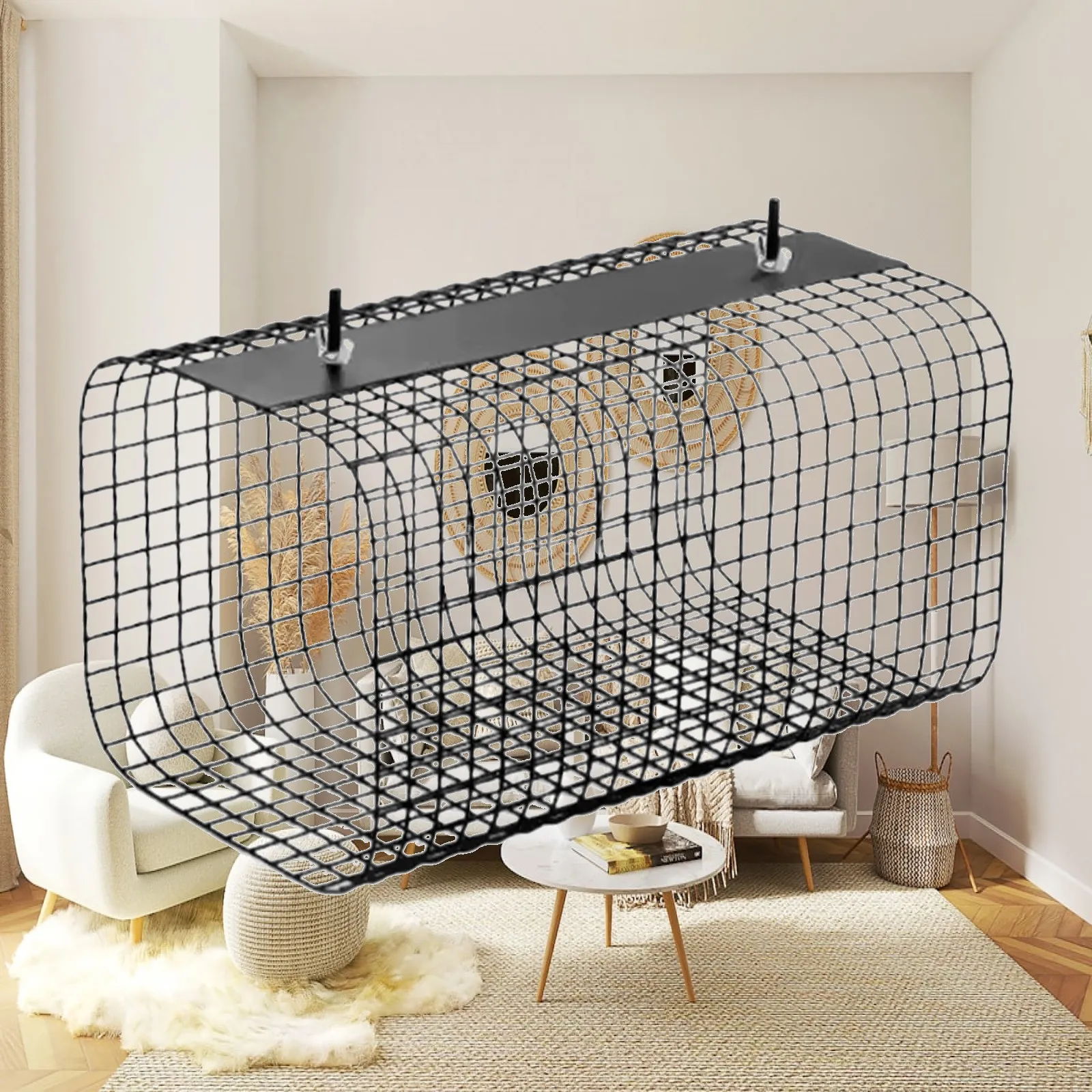 Ferret Hamster Tunnel Hideaway Home Small Animal Sturdy Cage Supplies Bunny Tube Rabbit Wire Tubetoy for Syrian Hamsters Mice