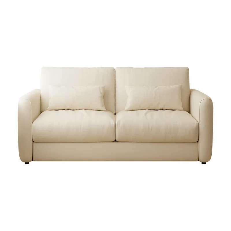 

Petal high-end flipped sofa bed comes with mattress type integrated dual-use, two-in-one living room