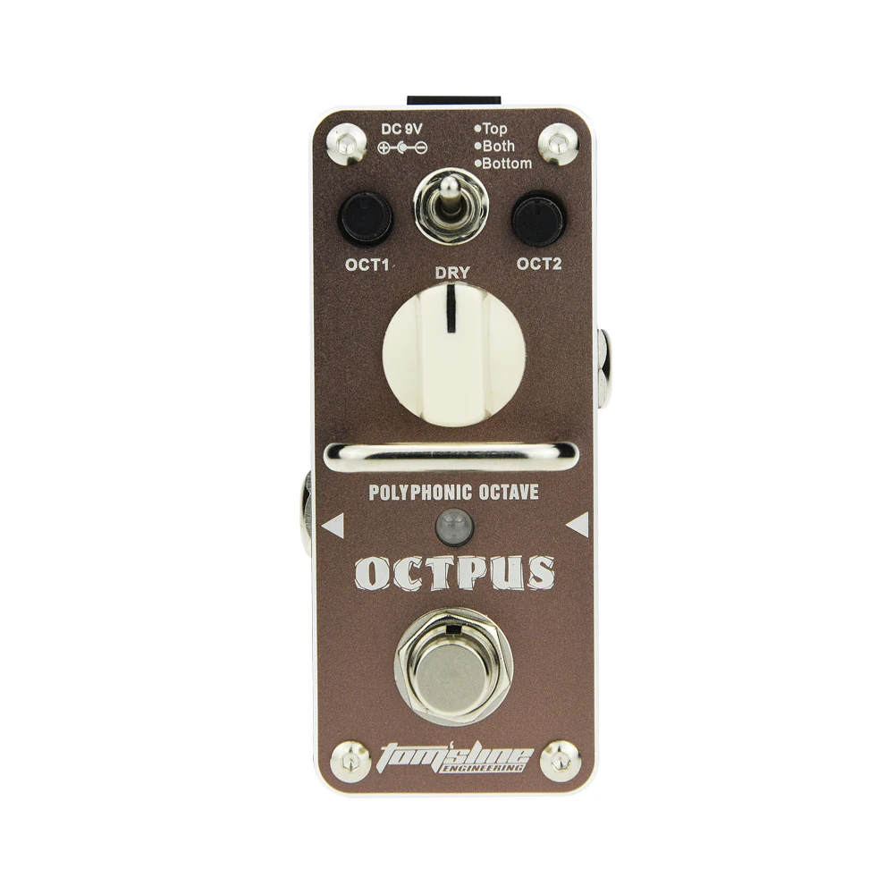 

AROMA AOS-3 Octpus Polyphonic Octave Electric Guitar Effect Pedal Mini Single Guitarra Pedal True Bypass Parts & Accessories