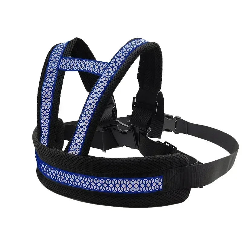 Universal Motorcycle Safety Belt For Kids Toddlers Breathable Shoulder Straps Seat Reflective Design Harness Adjustable Child