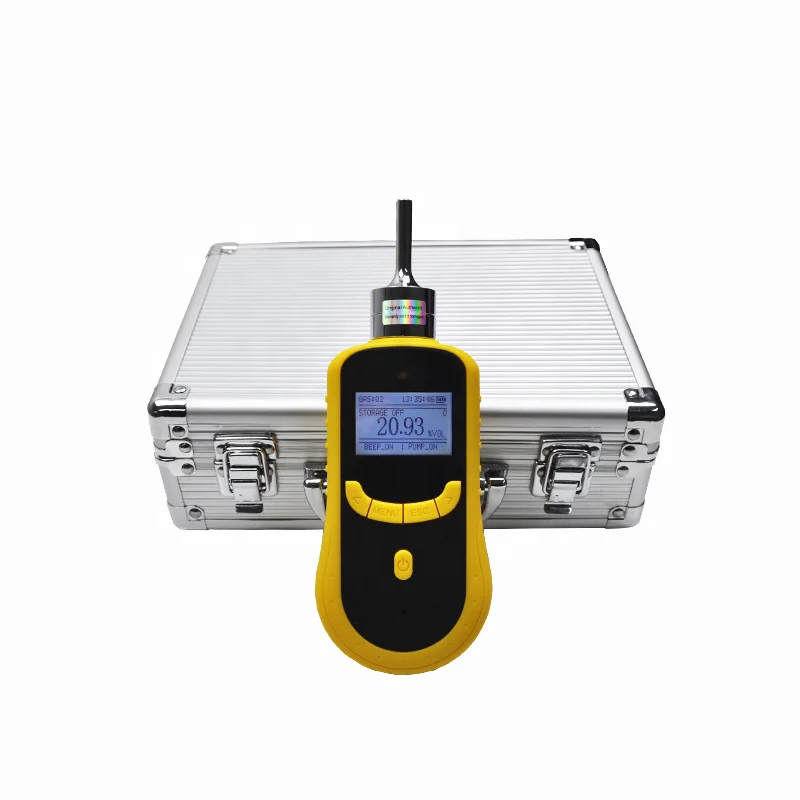 Portable 2%FS SKZ1050-O2 oxyge gas sensor test gas detector meter tester