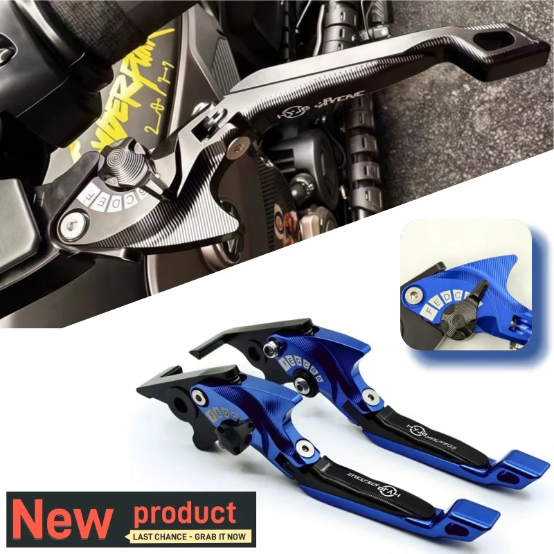 

3D набор тормозных рычагов для Honda CB400X 2013-2024 CBR400R CBR500R 2022-2024, детали мотоцикла, складные регулируемые рычаги ручки