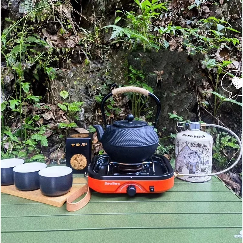 

Portable Windproof Gas Stove, Outdoor Windproof Stove, Hiking Supplies, Jungle Adventure, Travel Barbecue Equipment and Accessor