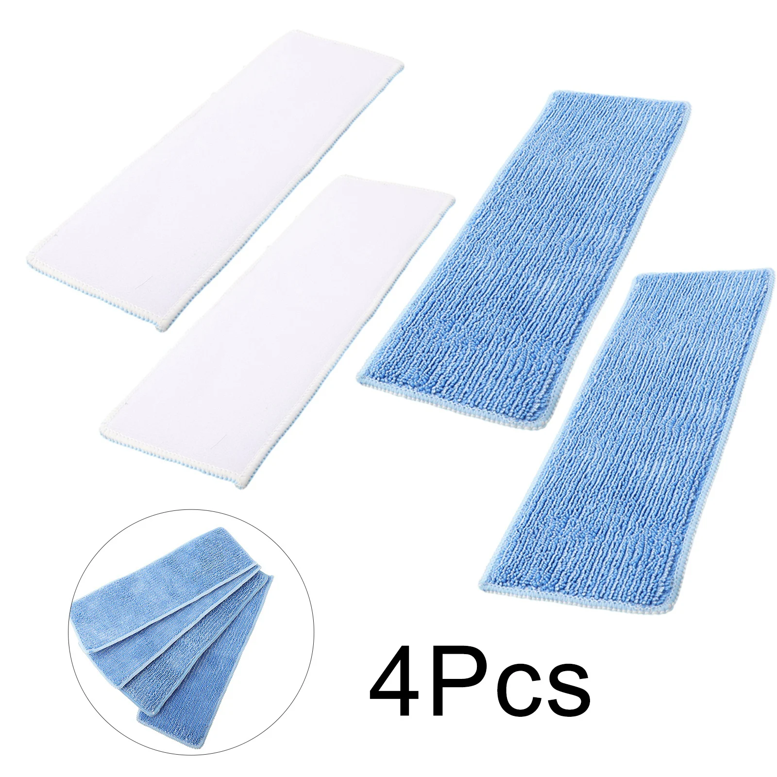 

Achieve Superior Cleaning Results with 4PCS Mop Cloth Replacement Set for P11 P11 Long lasting and Efficient