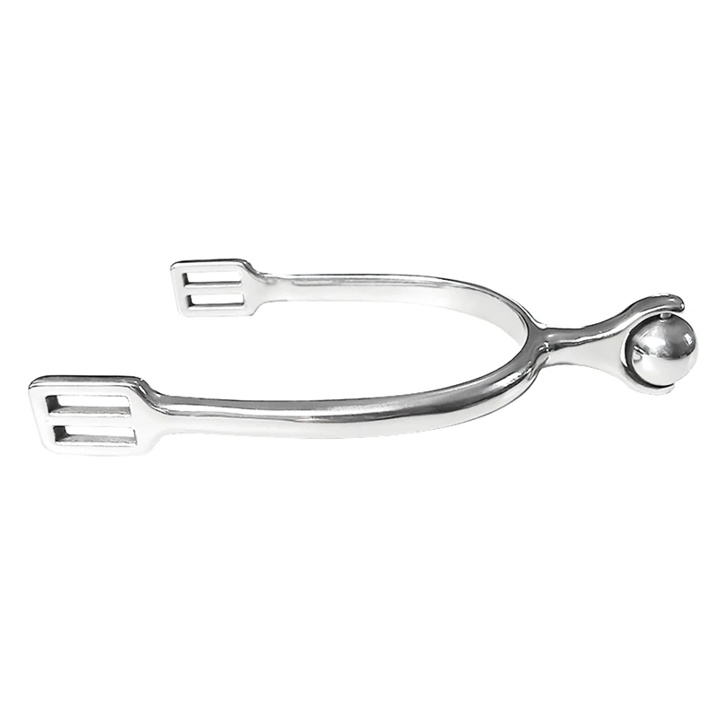 Stainless Steel Spurs With Roller Ball For Men And Women Rider Roller Ball Spurs Horse Smooth Neck Soft Gentle Spur